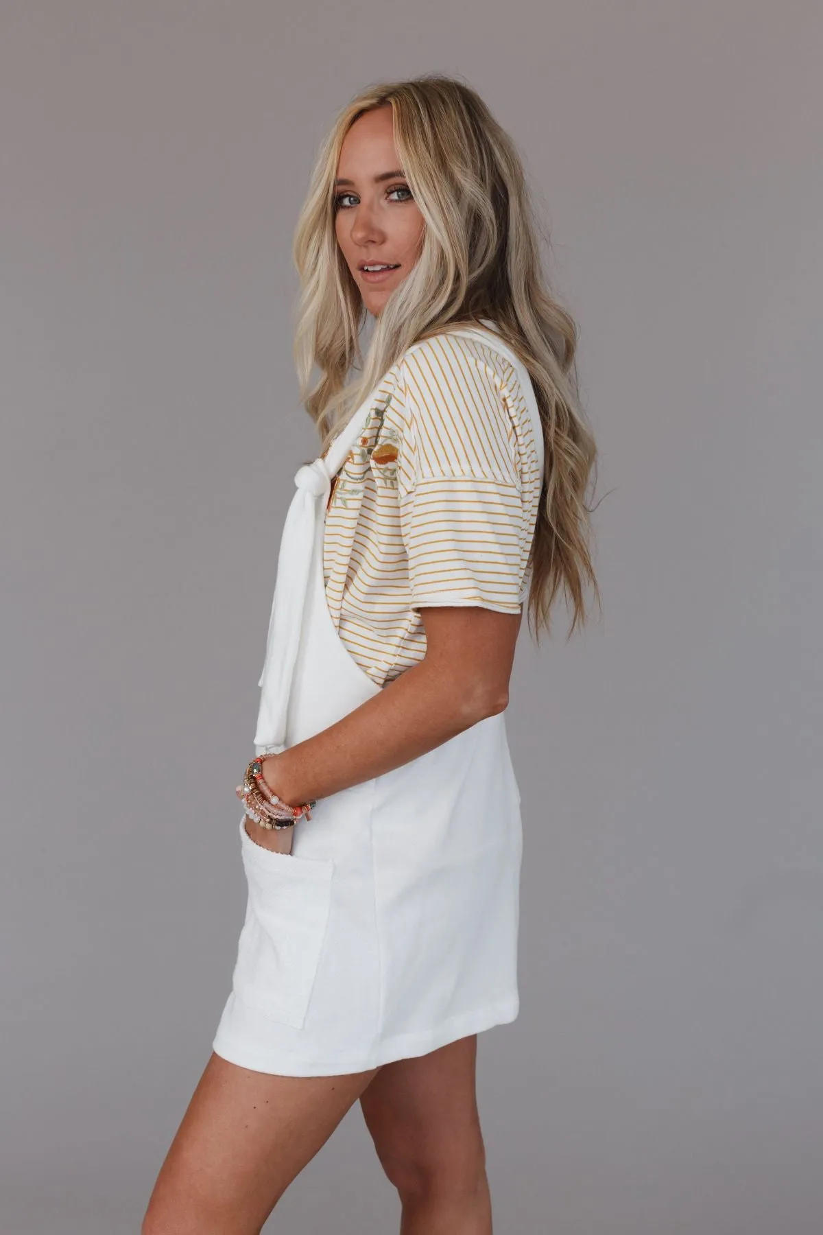 Jodi Romper - Ivory