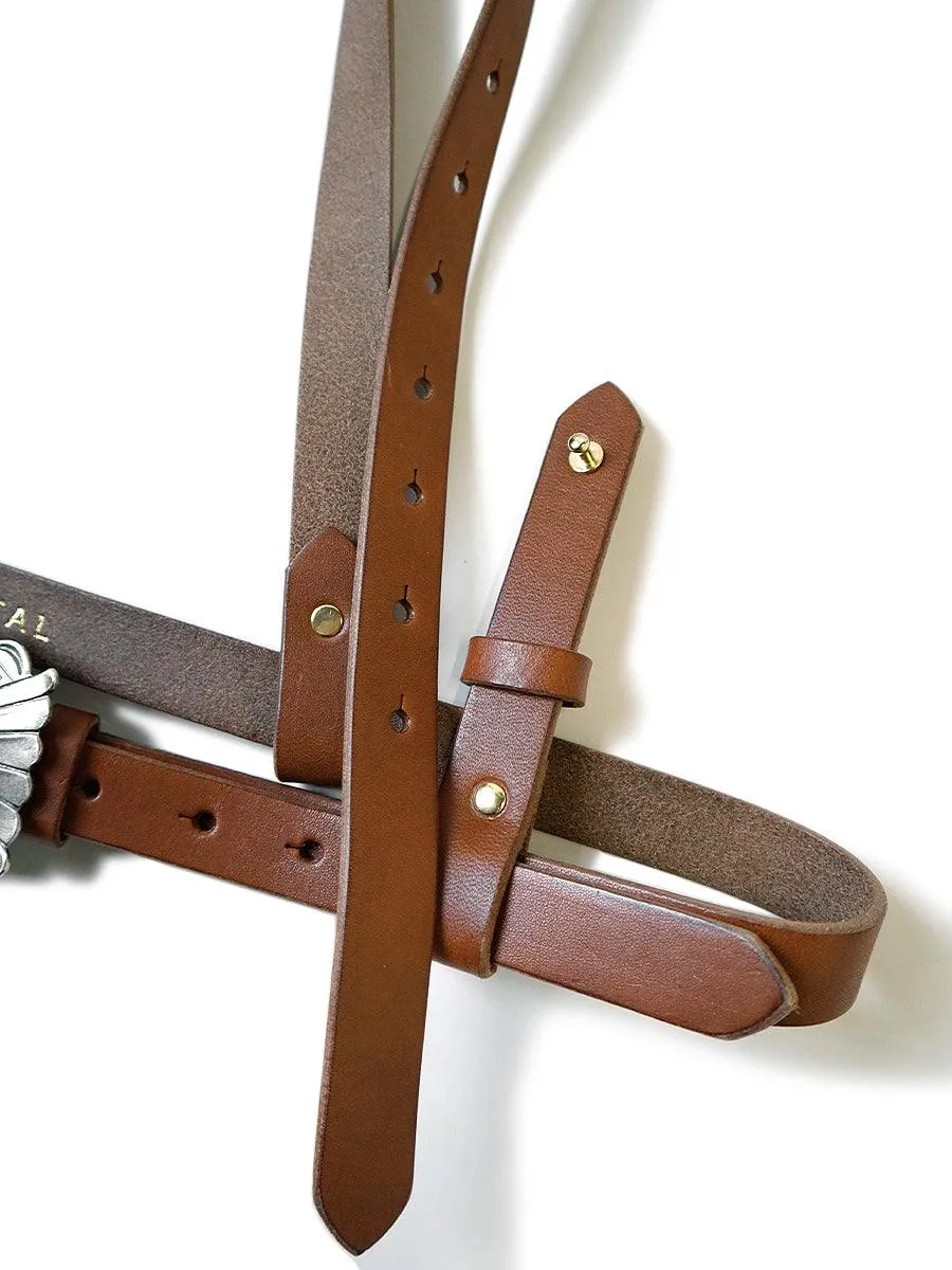 Kapital Leather Pueblo Buckle Harness (Time Sale)