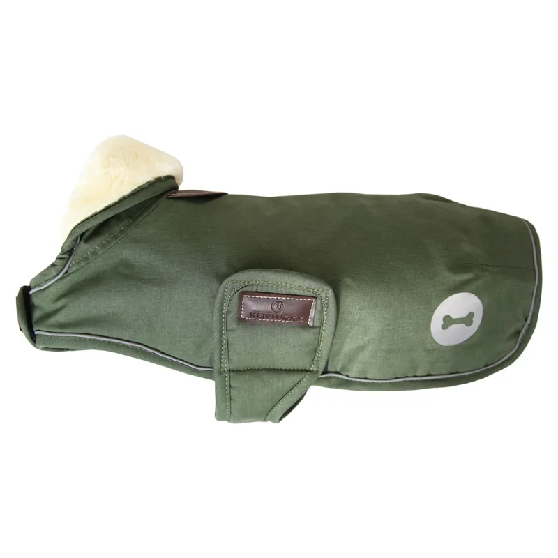 Kentucky Waterproof 300g Dog Coat - Olive