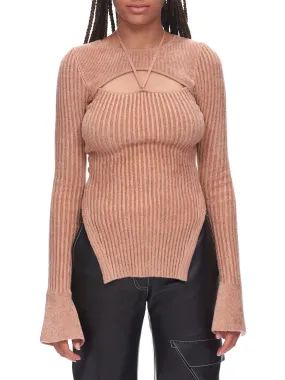 Knit Sweater (TO16774476-0476-002-NUDE)