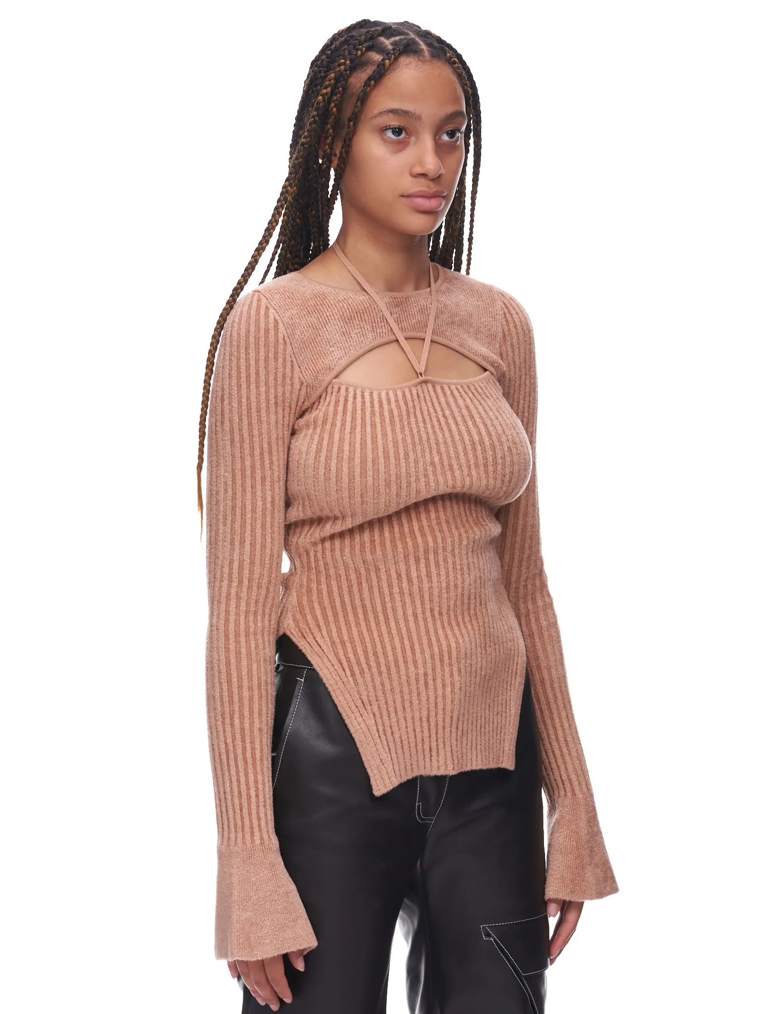 Knit Sweater (TO16774476-0476-002-NUDE)