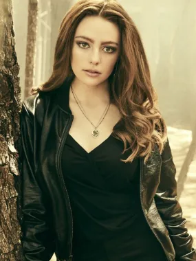 Legacies Danielle Rose Russell Leather Jacket - Hope Mikaelson Jacket