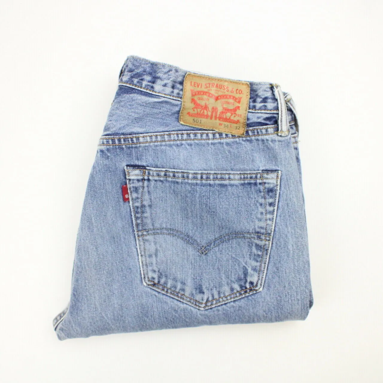 LEVIS 501 Jeans Light Blue | W35 L32