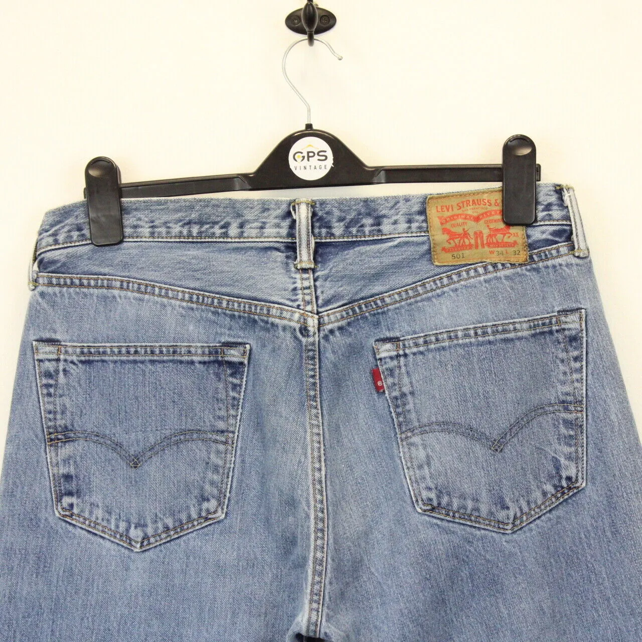 LEVIS 501 Jeans Light Blue | W35 L32