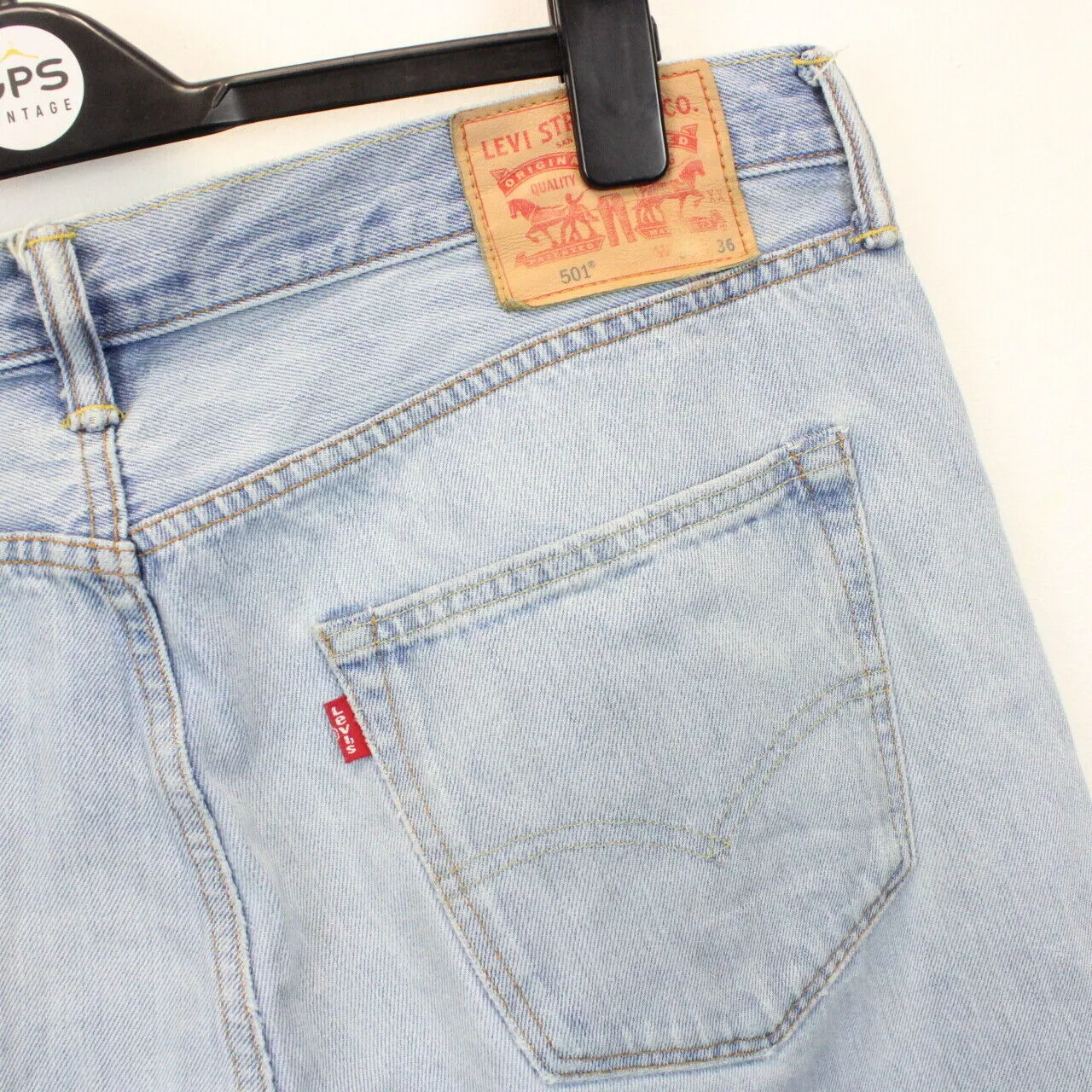 LEVIS 501 Jeans Light Blue | W38 L36