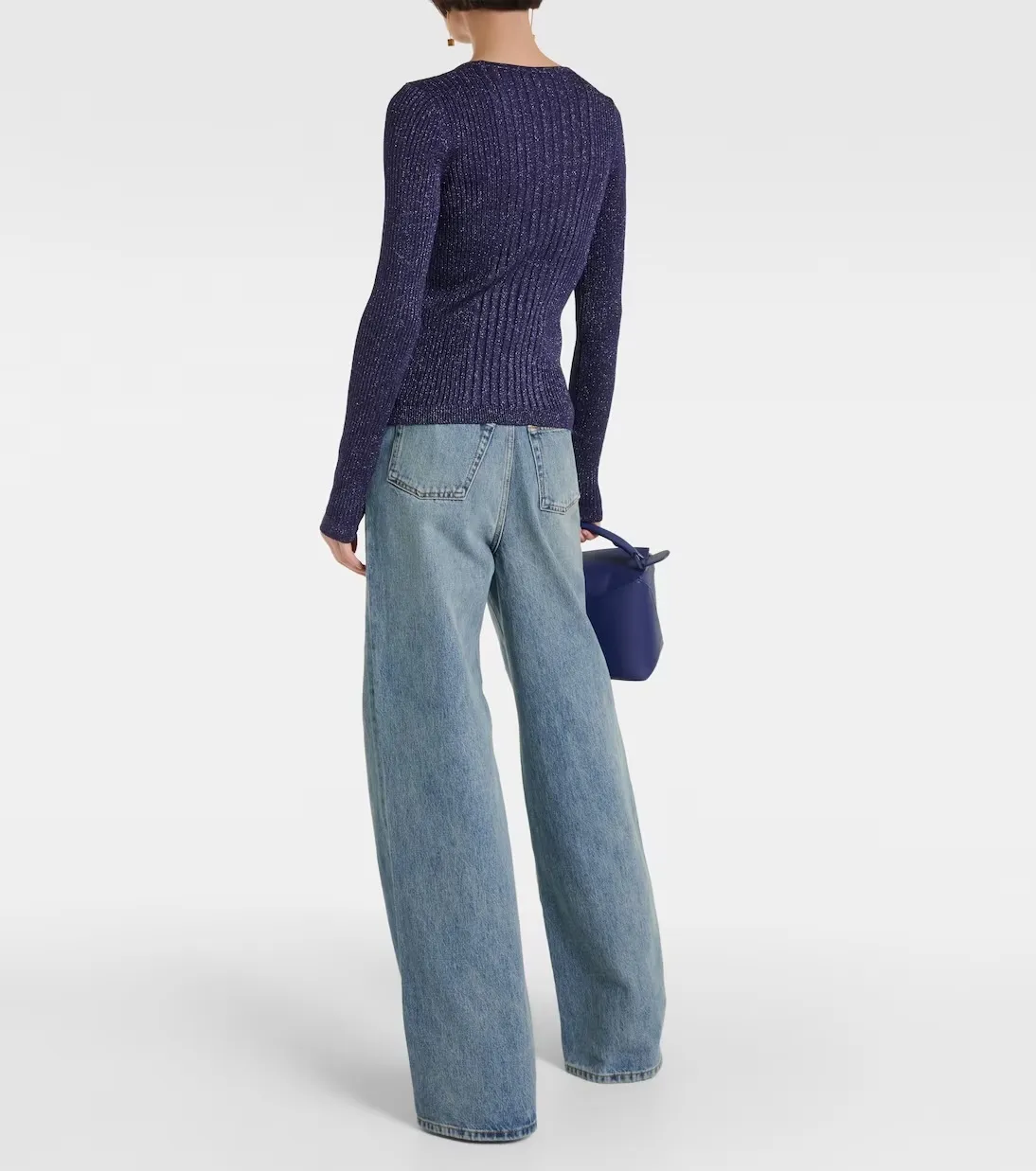 LOEWE  |Long sleeve top in viscose blend