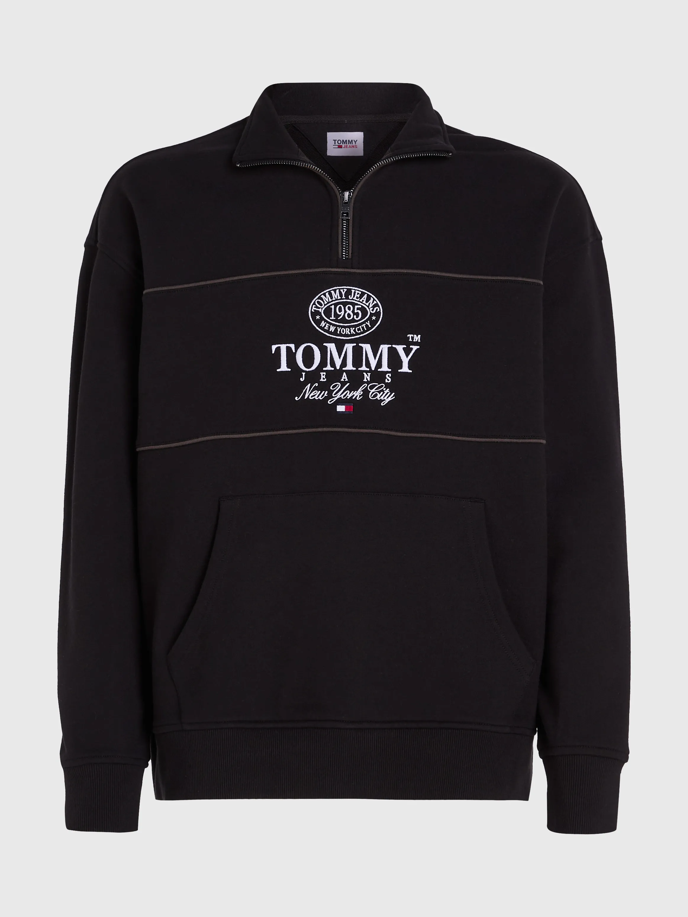 Logo Relaxed Fit Half-Zip Sweatshirt | Sweatshirts & Hoodies | Tommy Jeans