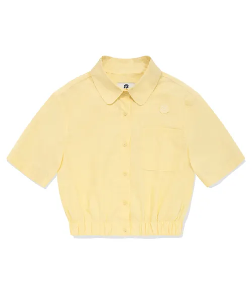 Mark Gonzales  |[WHAT IT ISNT]★FLORY LOGO POCKET BANDED SHORT-SLEEVE SHIRT