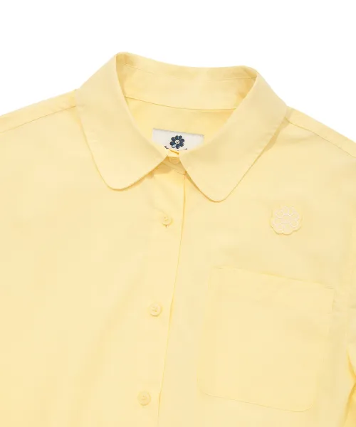 Mark Gonzales  |[WHAT IT ISNT]★FLORY LOGO POCKET BANDED SHORT-SLEEVE SHIRT