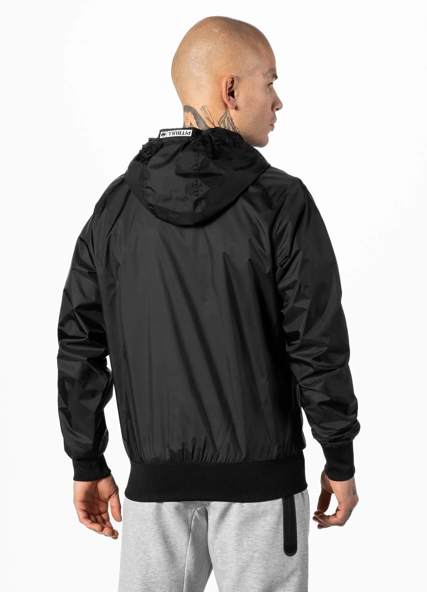 Men's hooded jacket Athletic Logo