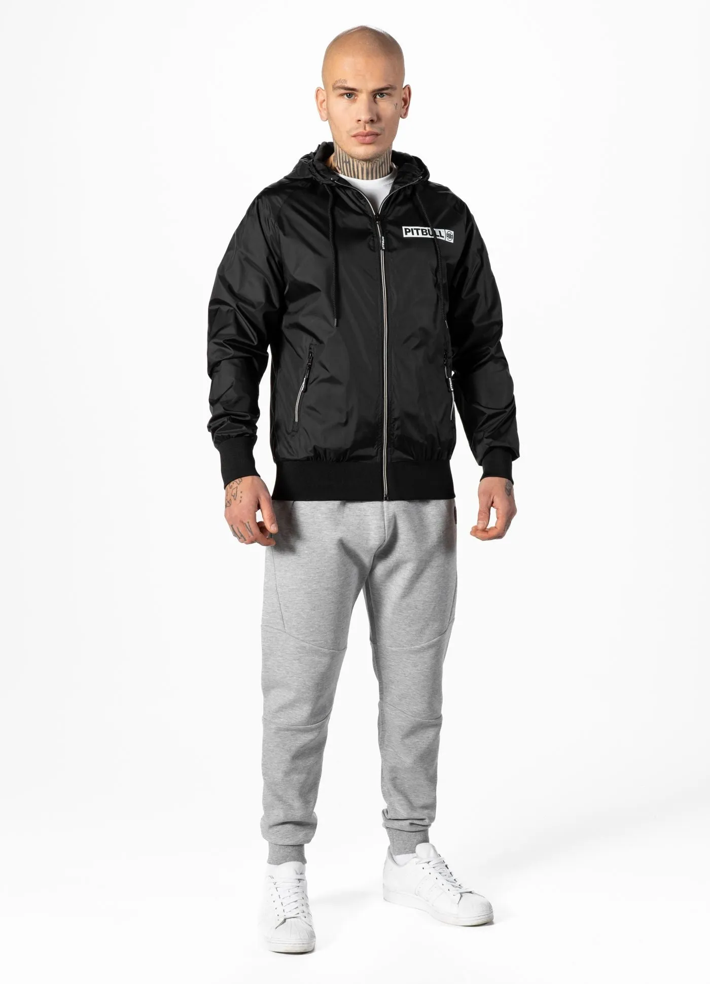 Men's hooded jacket Athletic Logo