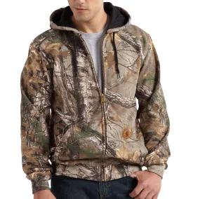 Midweight Realtree Xtra Camo Hooded Zip-Front Sweatshirt