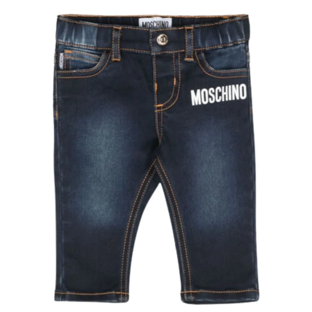 Moschino Jeans Logo Denim