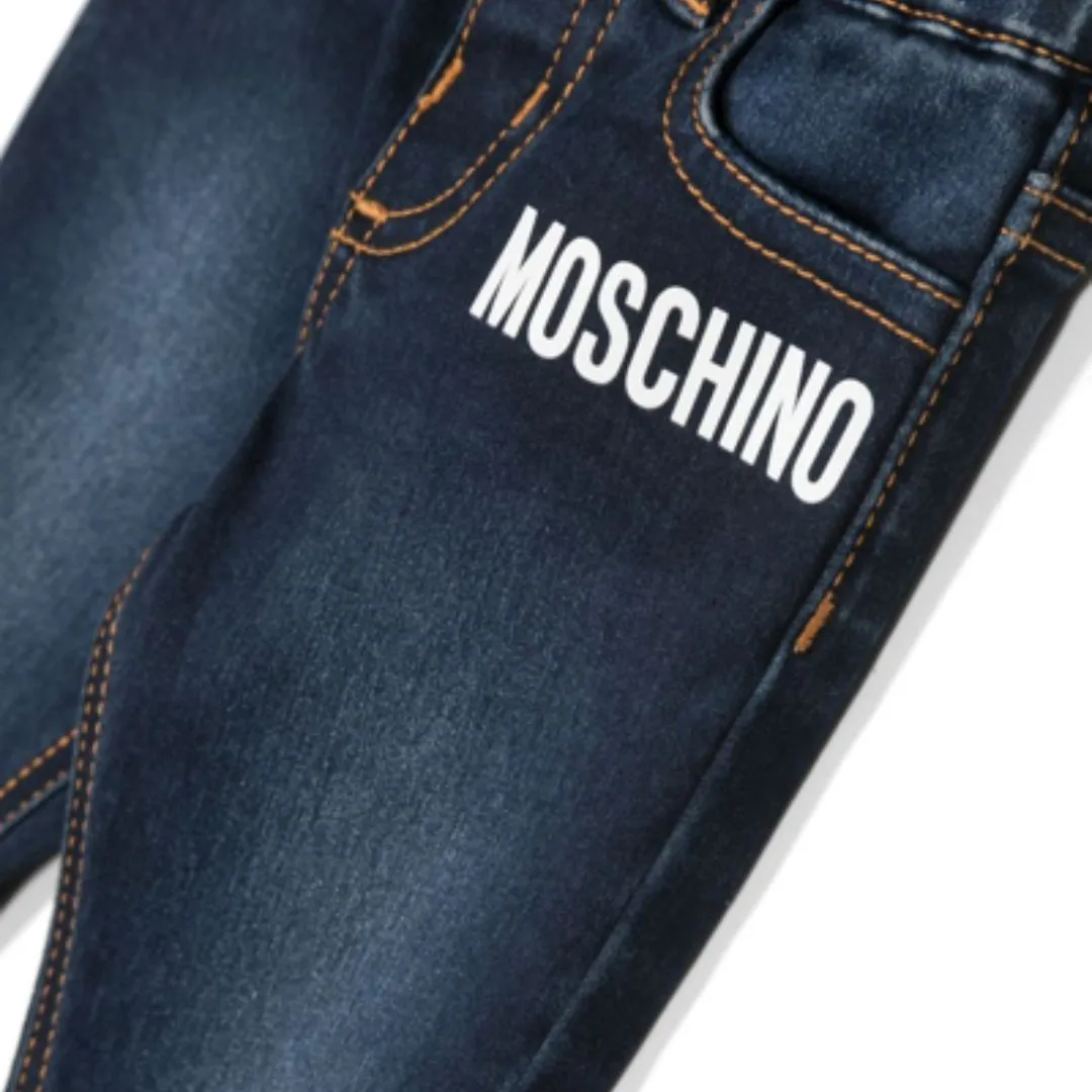 Moschino Jeans Logo Denim