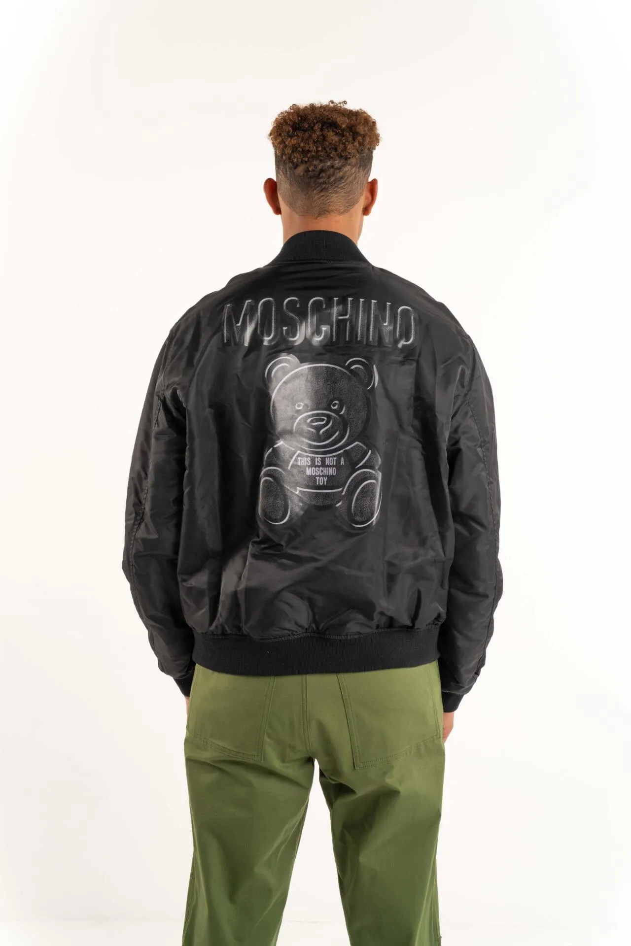 Moschino Men’s Long Jacket V0624 7015 1555