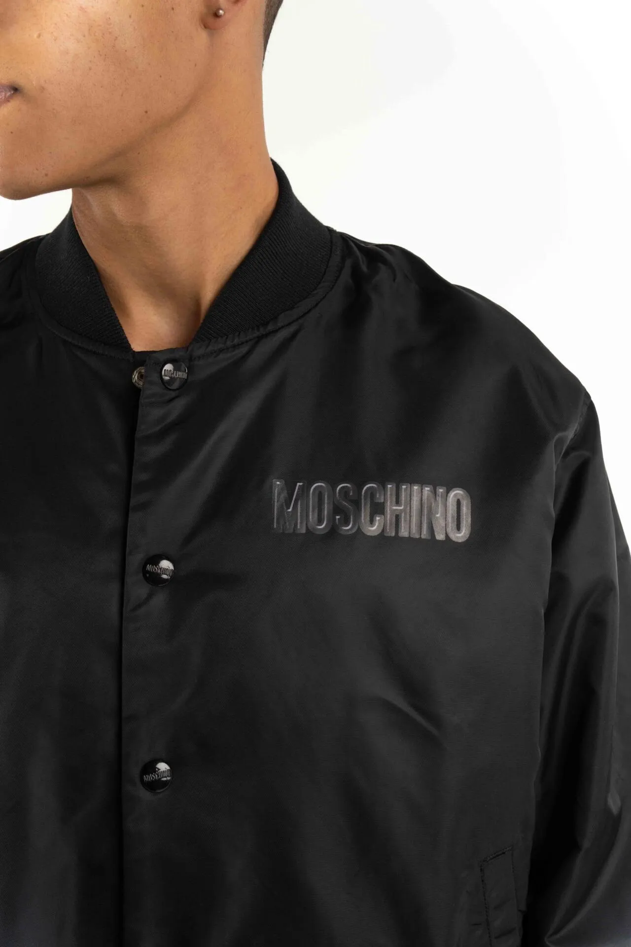 Moschino Men’s Long Jacket V0624 7015 1555