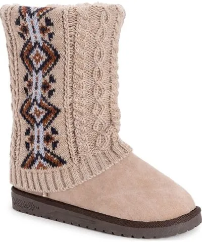 MUK LUKS Women's Cheryl Knit Boots