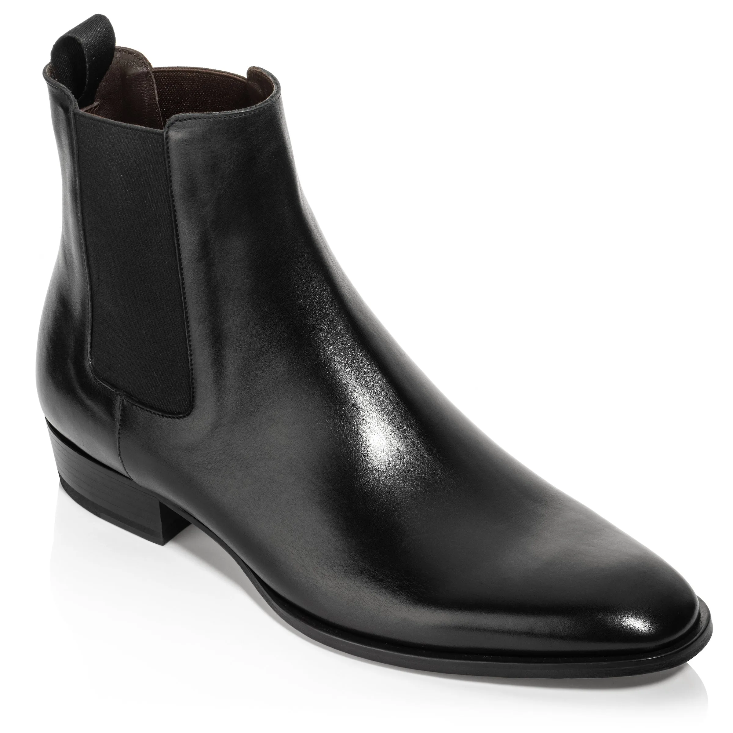 Myles Black Calf Chelsea Boot