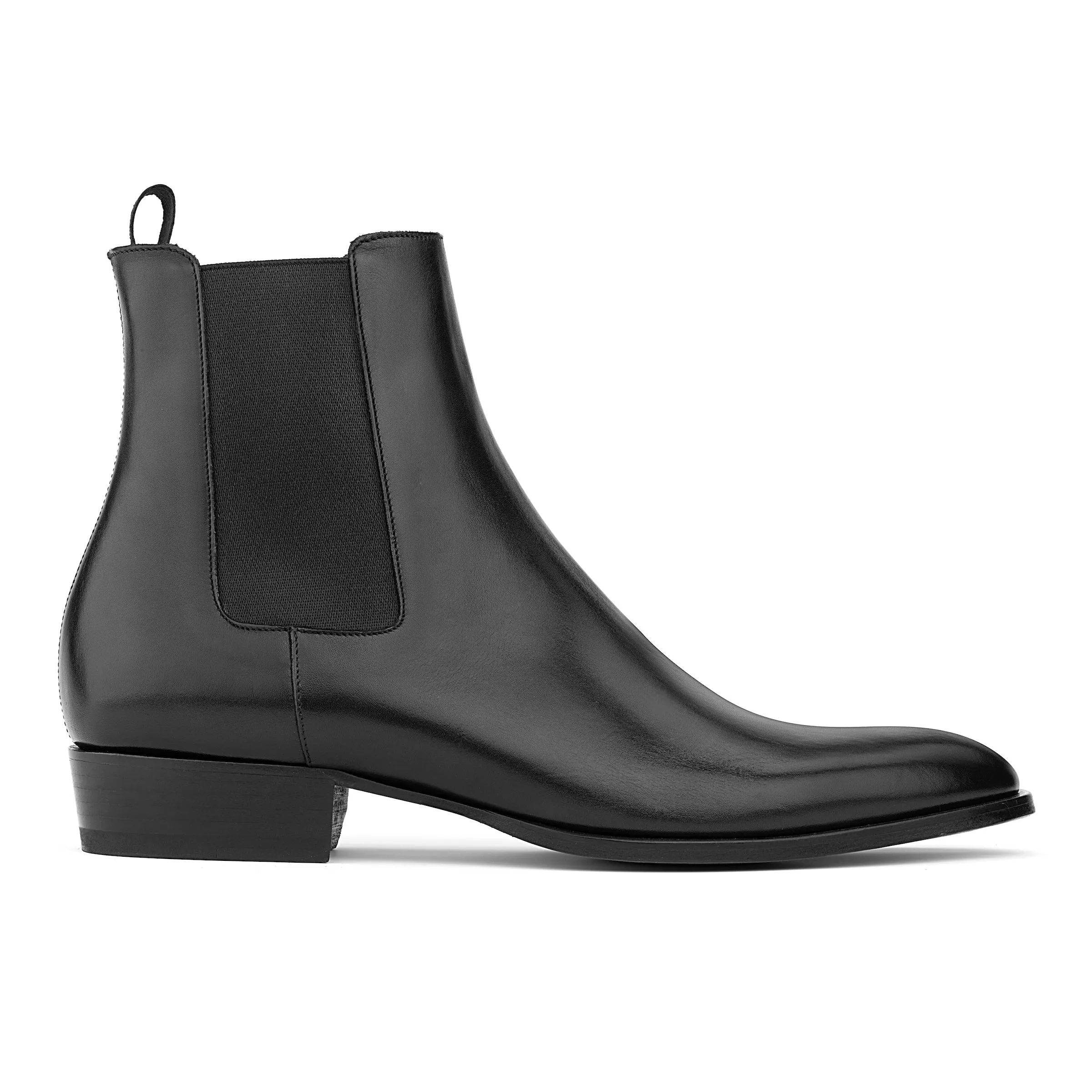 Myles Black Calf Chelsea Boot