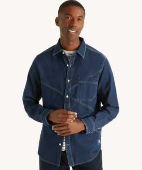 Nautica Mens Nautica Jeans Co. Denim Shirt