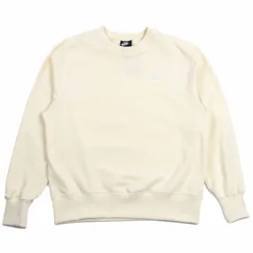 Nike Sportswear Classic Fleece Crew Coconut Milk