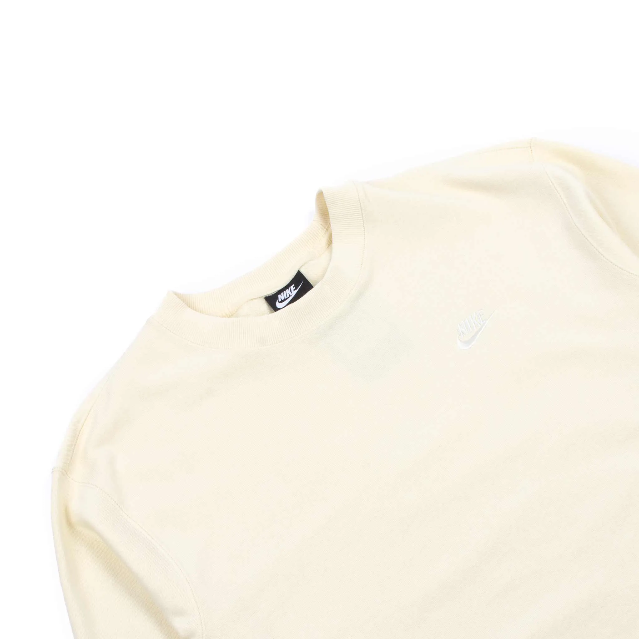 Nike Sportswear Classic Fleece Crew Coconut Milk