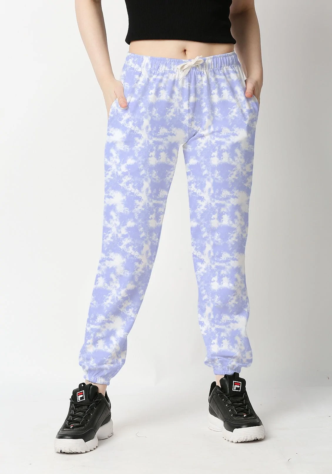 Orchid Cloud Tie Dye Women Jogger