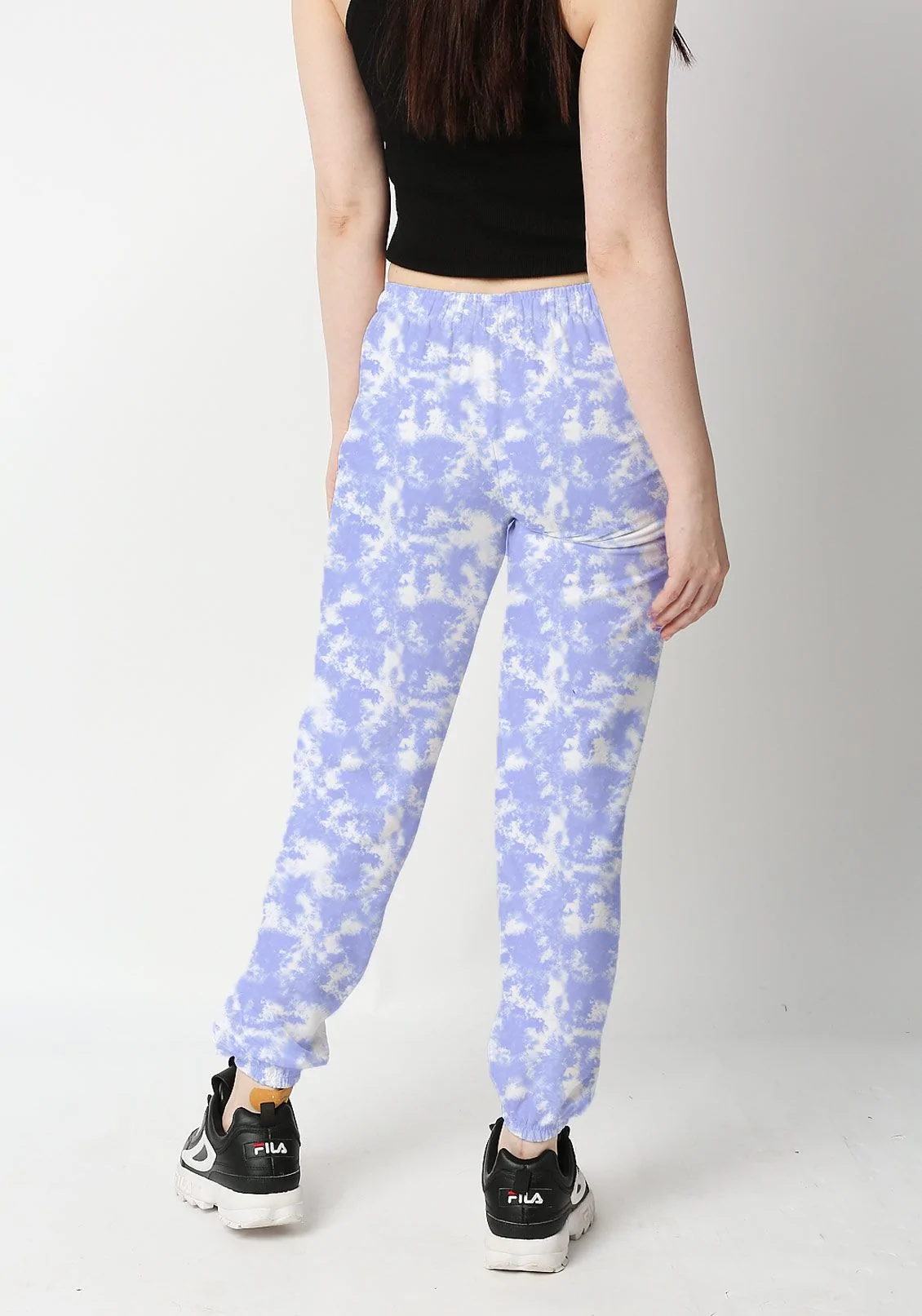 Orchid Cloud Tie Dye Women Jogger