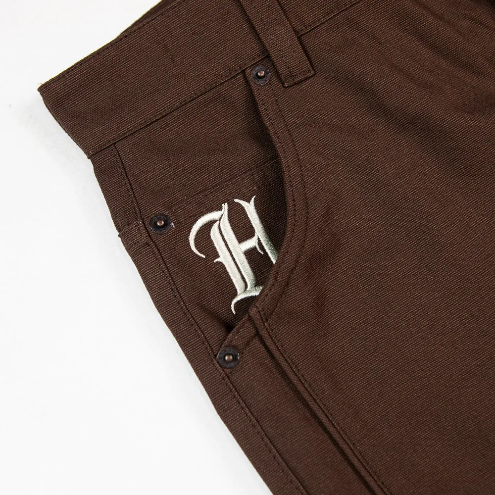 Pipeline Ankle Pant (Brown)