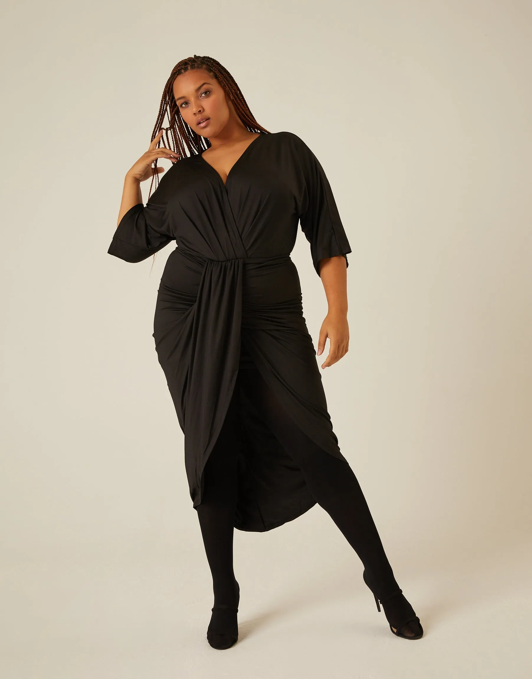 Plus Size Fleece Lined Tights