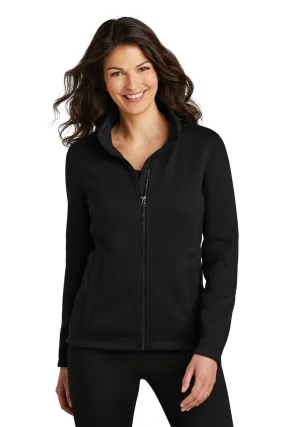 Port Authority Clothing L428 Port Authority Ladies Arc Sweater Fleece Jacket SKU: L428