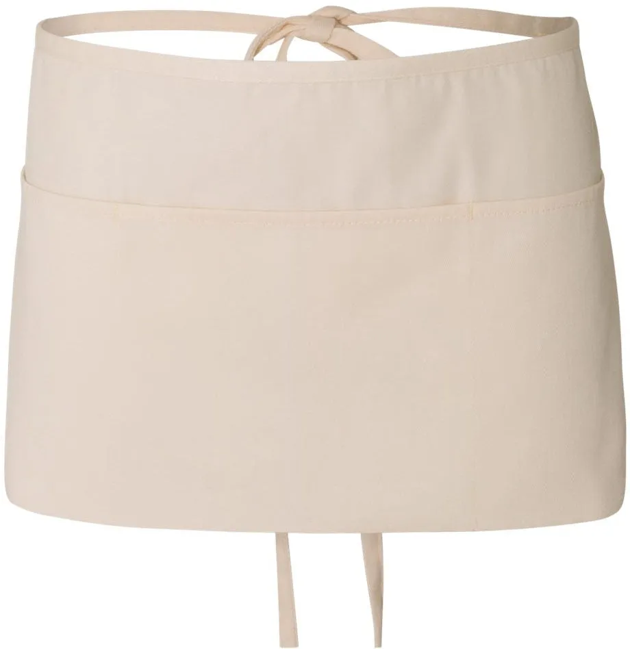 Q-Tees Waist Apron with Pockets