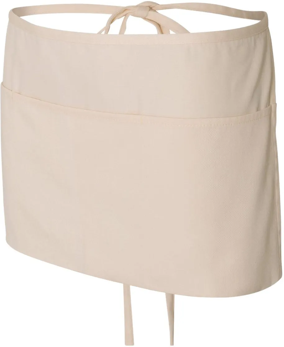 Q-Tees Waist Apron with Pockets