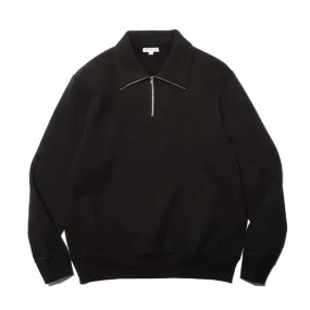 Quarter Zip Sweater - Black