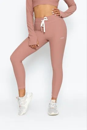 Repose Leggings - Rose Dawn