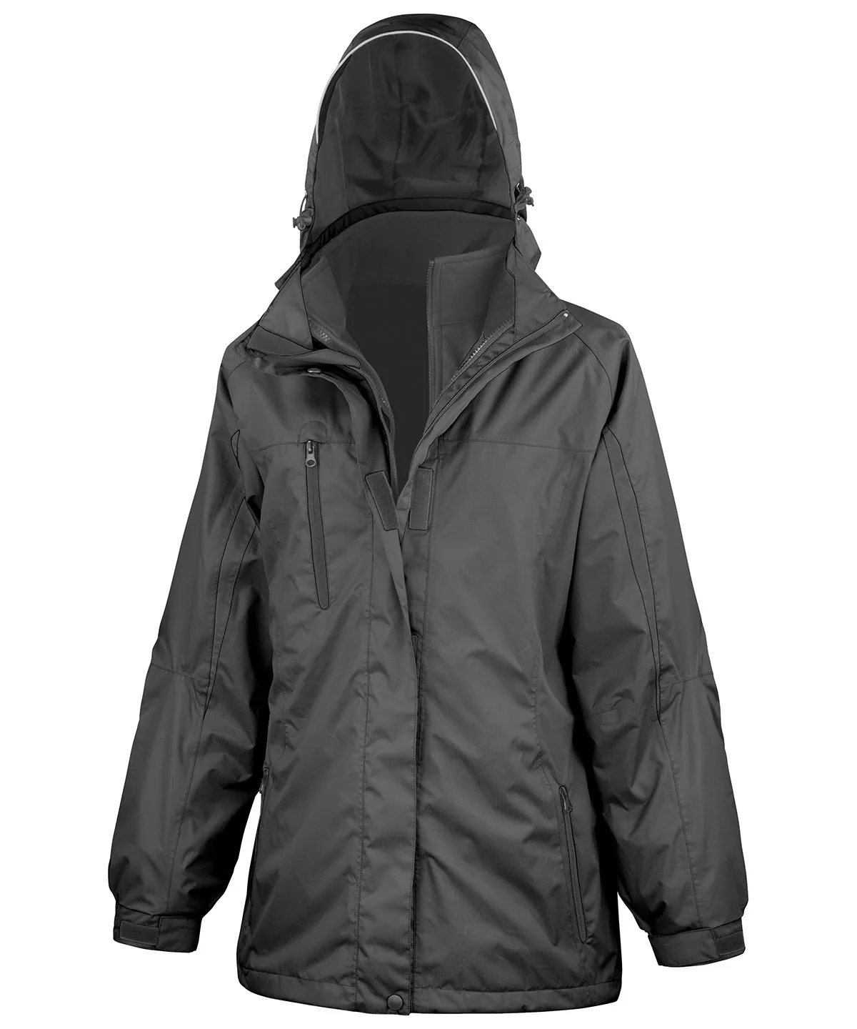 Result Women's 3-in-1 journey jacket with softshell inner