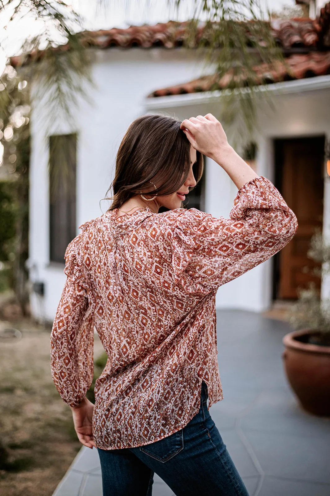 Ruffle Blouse