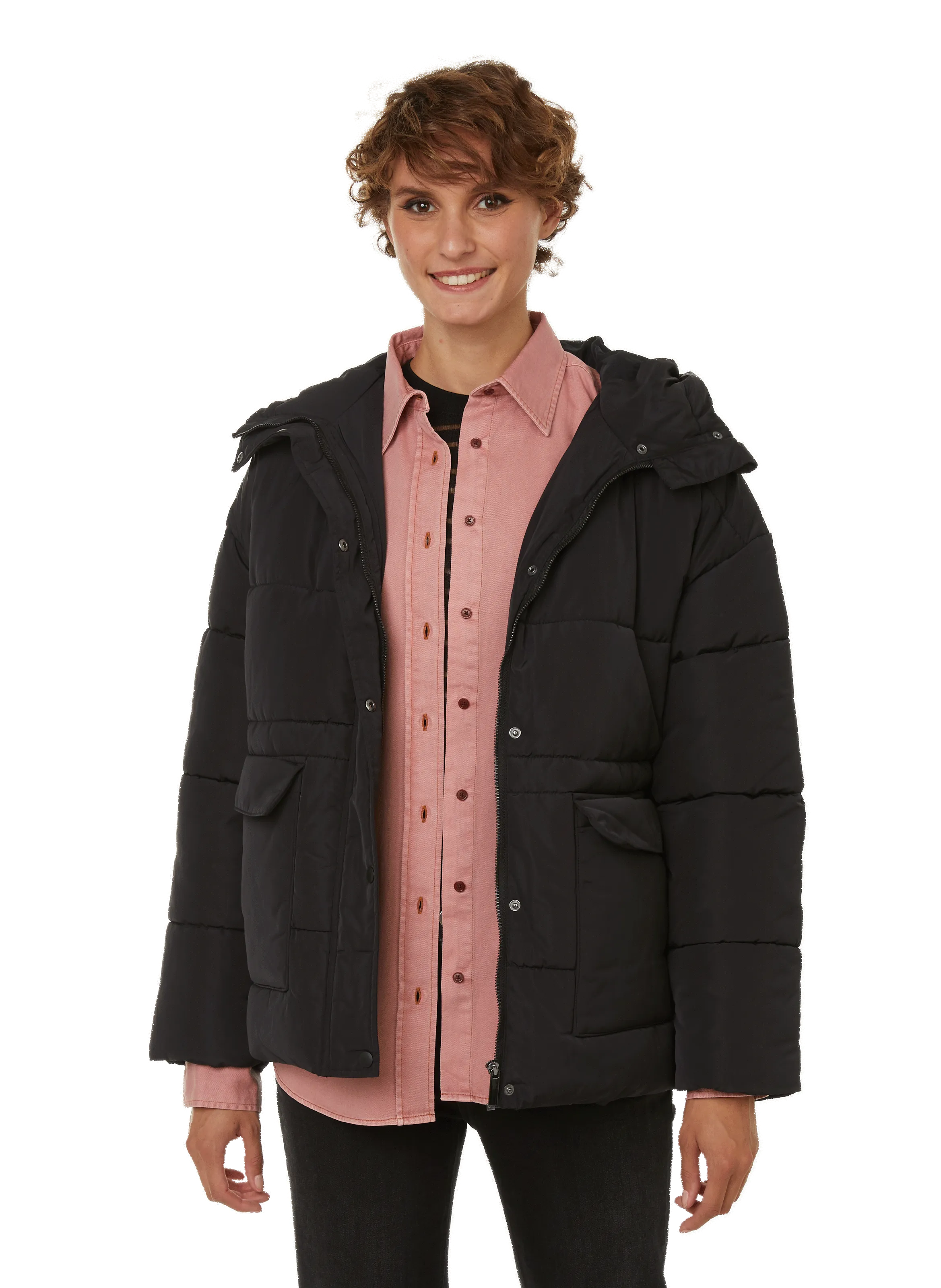 Saison 1865  Padded jacket - Black