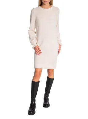 SELECTED FEMME DRESS SLFSIA JUMA LS KNIT O-NECK BIRCH MELANGE