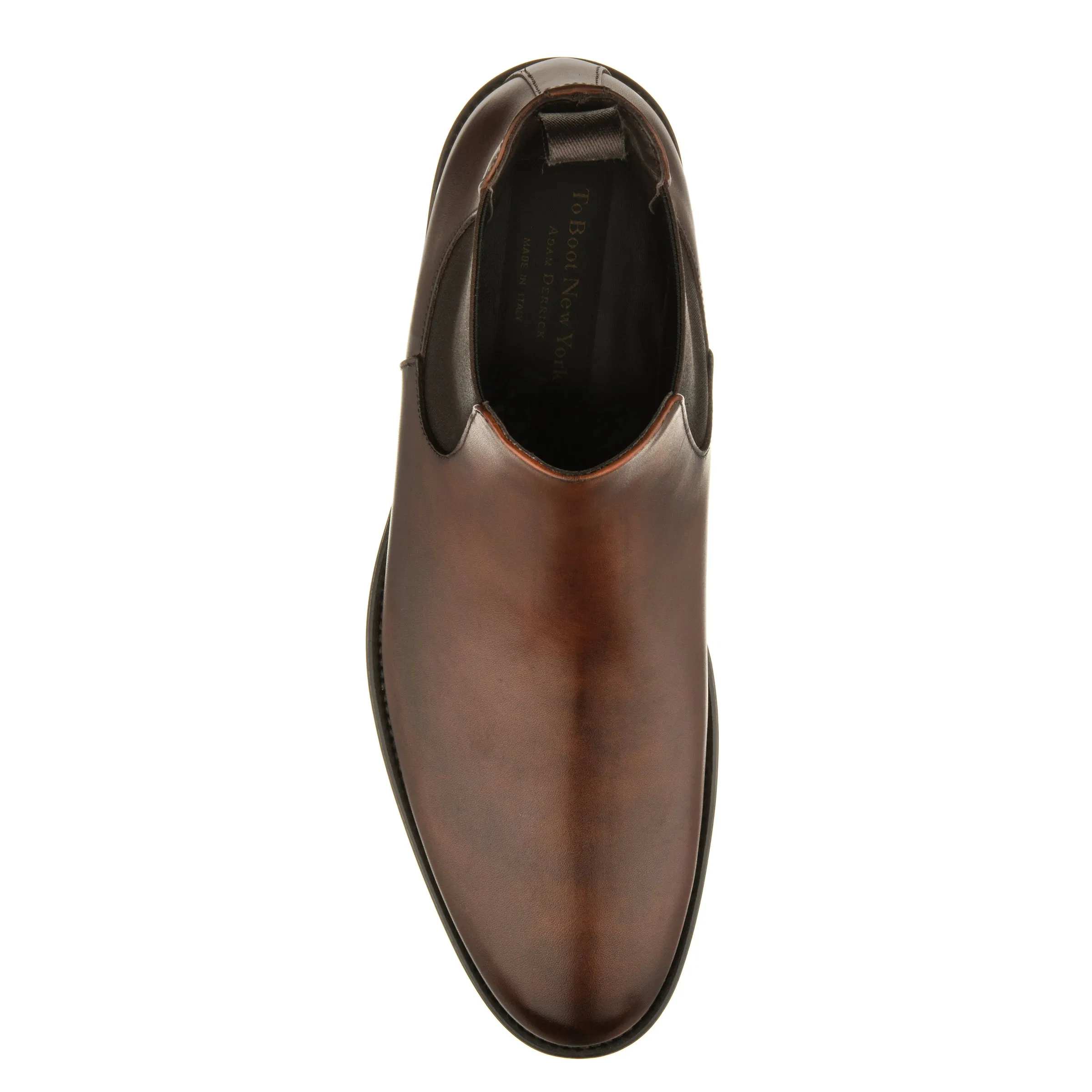 Shelby II Burnished Brown Calf Chelsea Boot