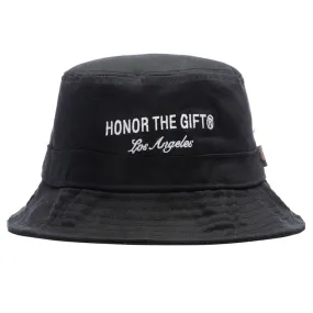 Signature Bucket Hat - Black