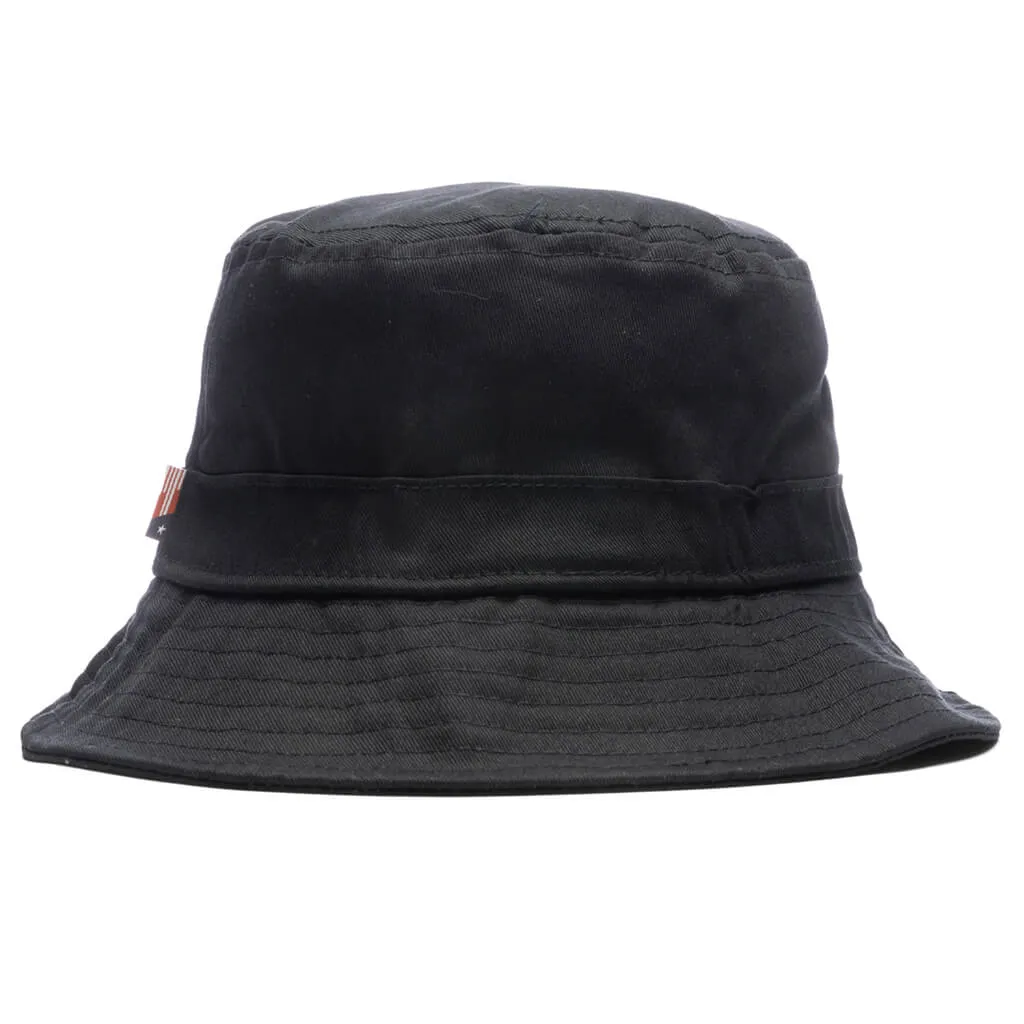 Signature Bucket Hat - Black