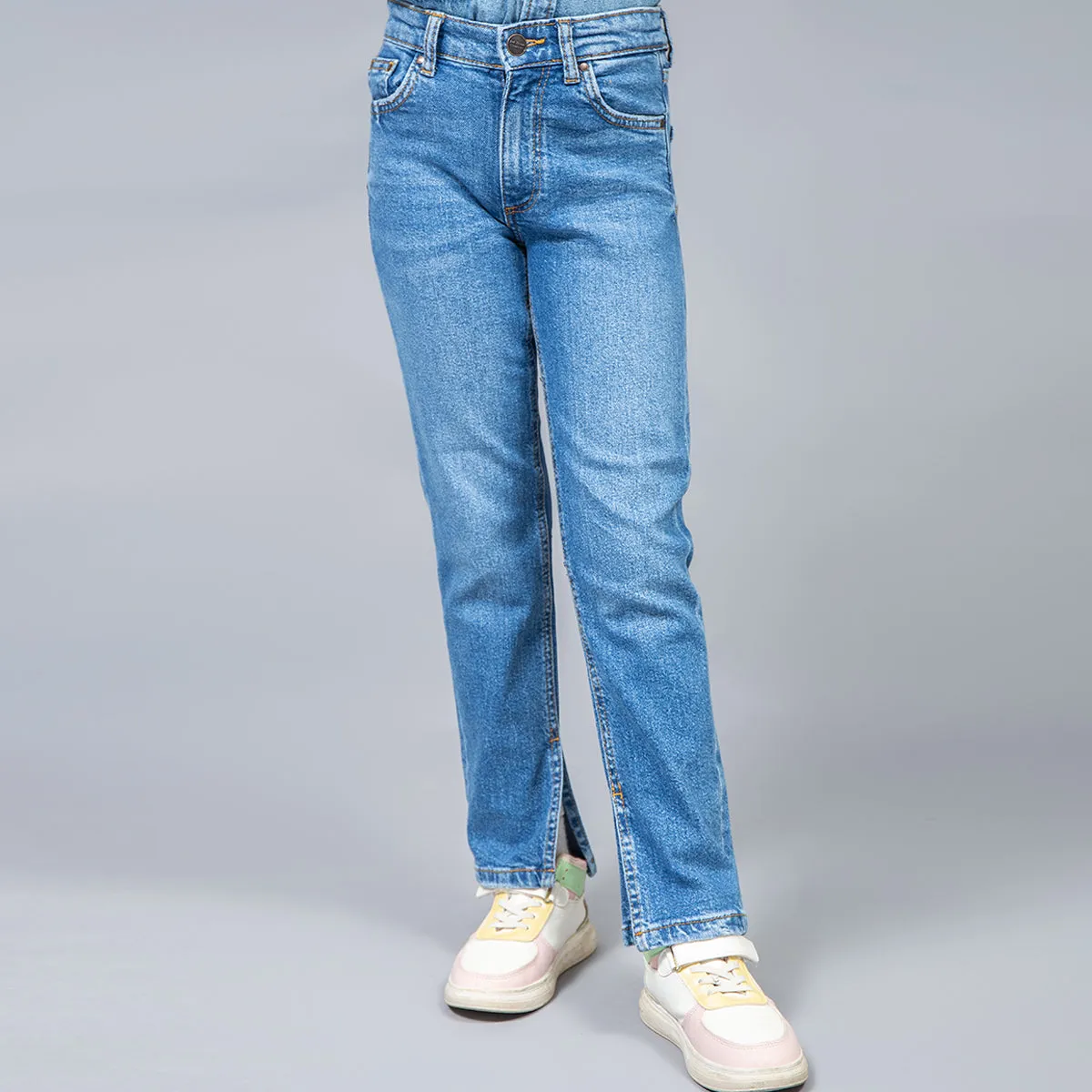 Slim Fit Jeans (Mid Blue)