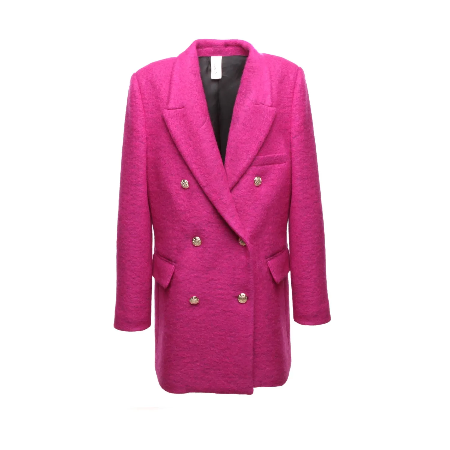 Souvenir Fuchsia Coat For Girls