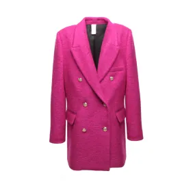 Souvenir Fuchsia Coat For Girls