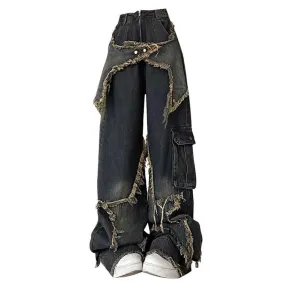 Star Girl Wide Leg Jeans