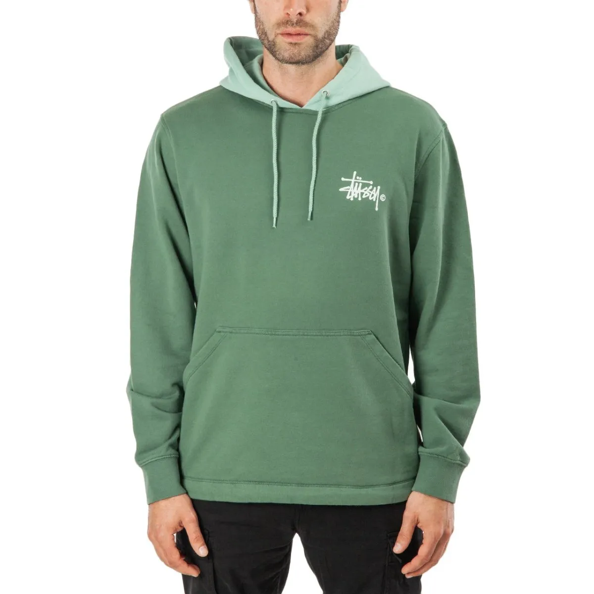 Stüssy Two Tone Hood (Green)