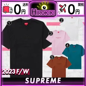 Supreme  |Unisex Street Style Collaboration Logo T-Shirts