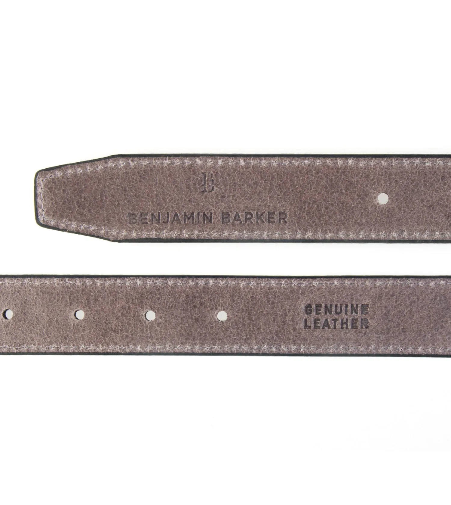 Textured Leather Light Brown Belt