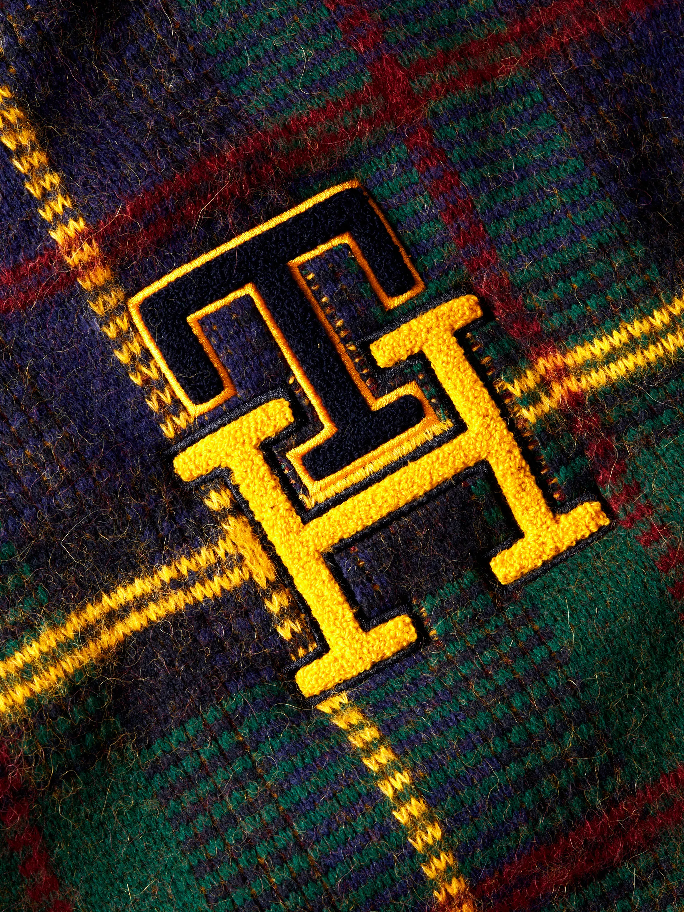 TH Monogram Black Watch Tartan Sweater | Sweatshirts & Hoodies | Tommy Hilfiger